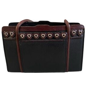 Brighton vintage leather shoulder bag